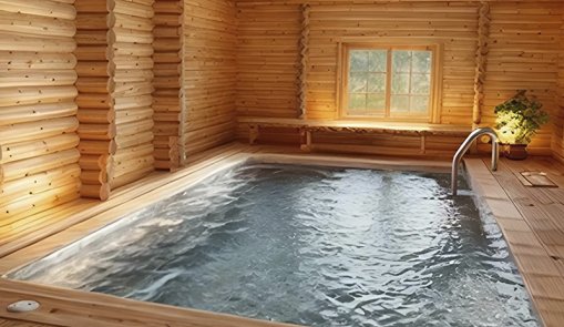 Виды бассейнов для домов и бань